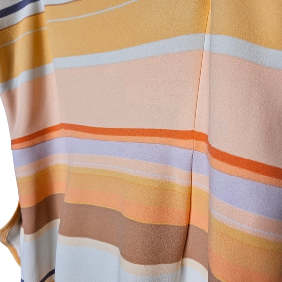 Bar III Samba Striped Ruffle Dress - Picture 8 of 8